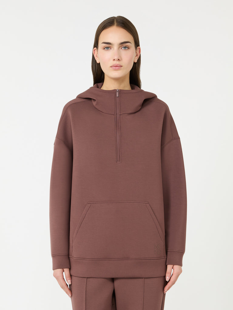 max mara long scuba jersey sweatshirt