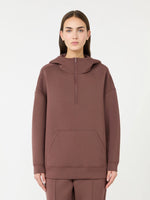 max mara long scuba jersey sweatshirt for women
