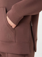 max mara long scuba jersey sweatshirt for women