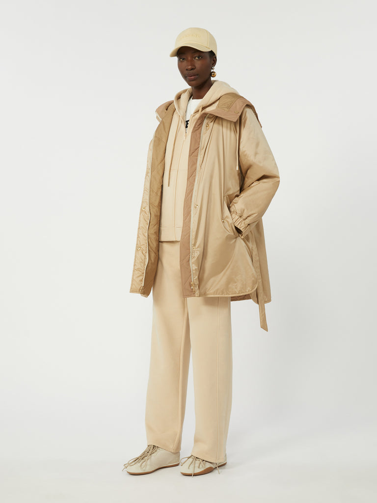 max mara cotton zip-up sweatshirt