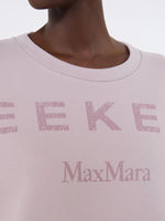 max mara cotton crew-neck sweatshirt for women