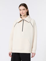max mara scuba jersey sweatshirt for women