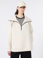 max mara scuba jersey sweatshirt for women