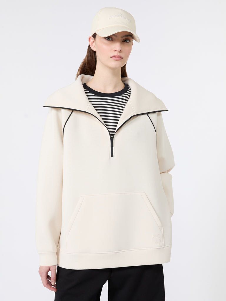 max mara scuba jersey sweatshirt