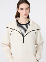 max mara scuba jersey sweatshirt for women