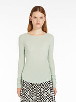 Cotton crepe jersey T-shirt