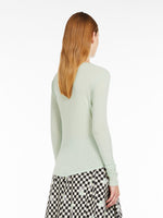 Cotton crepe jersey T-shirt