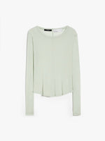 Cotton crepe jersey T-shirt