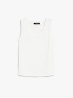 Organic Cotton Top for Women - White - Max Mara UAE