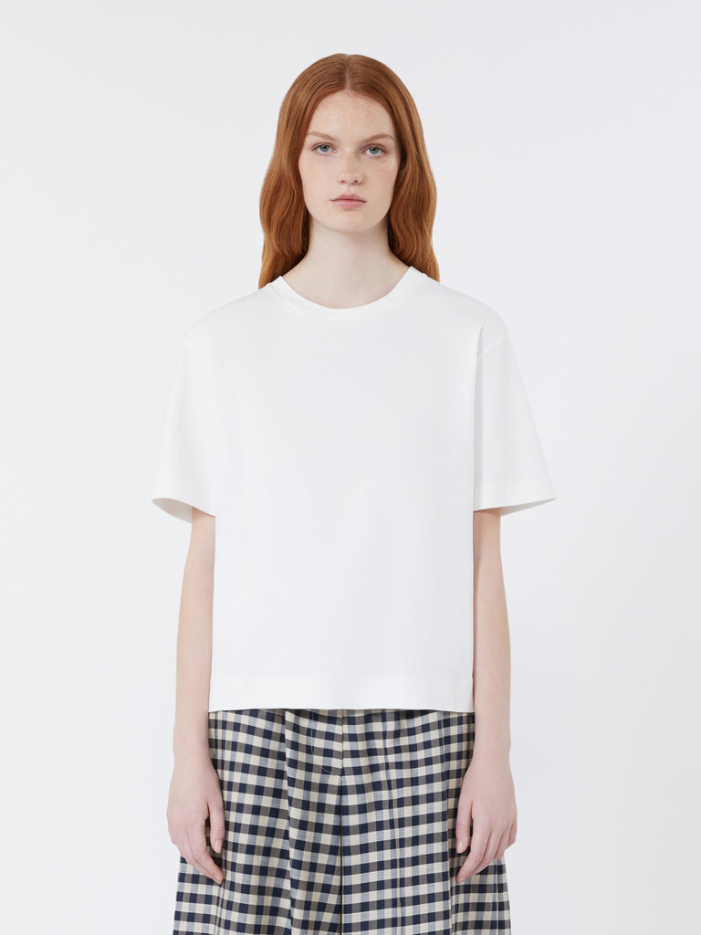 max mara cotton jersey boxy t-shirt