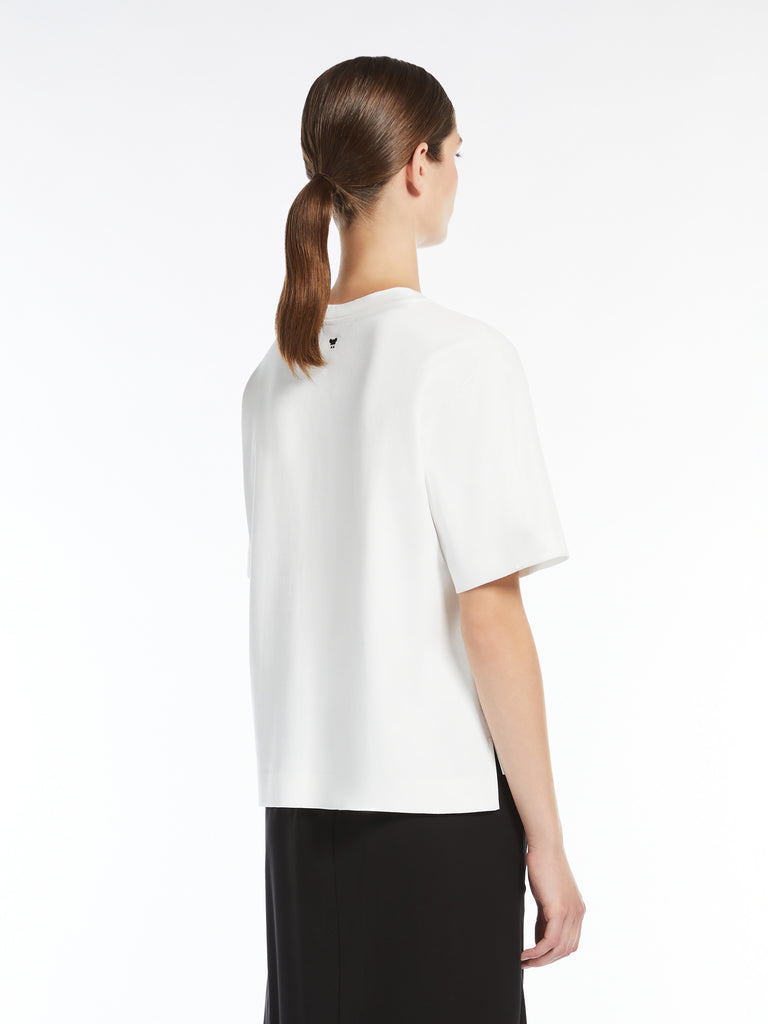 max mara organic cotton jersey t-shirt