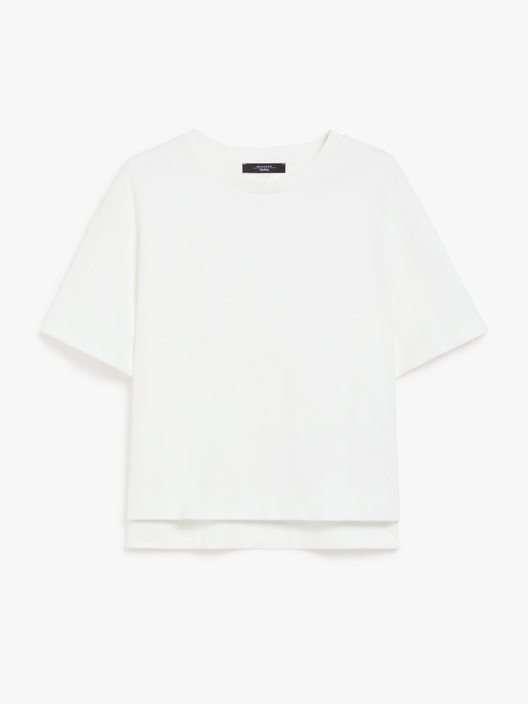 max mara organic cotton jersey t-shirt