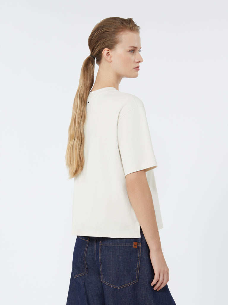 max mara printed cotton jersey t-shirt