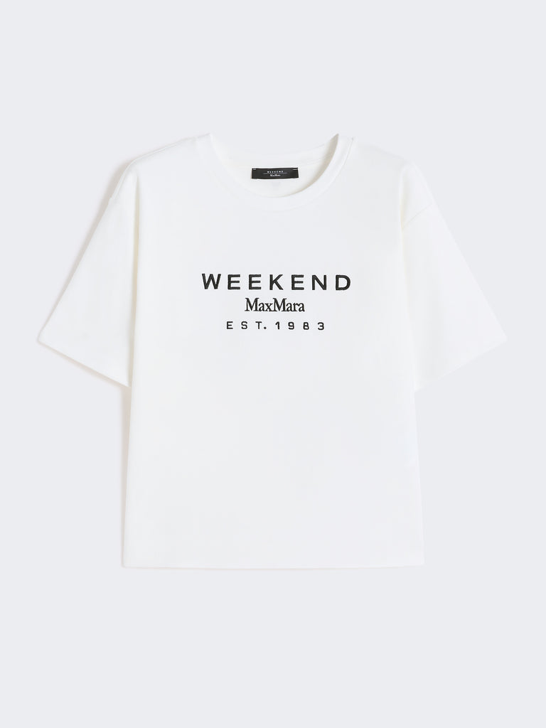 max mara printed cotton jersey t-shirt