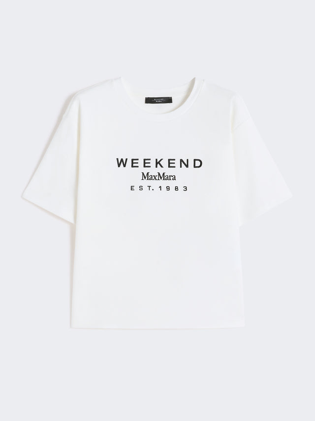 max mara printed cotton jersey t-shirt for women