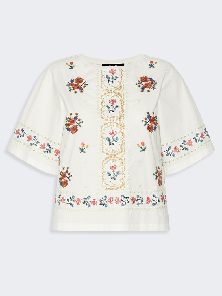 max mara embroidered t-shirt