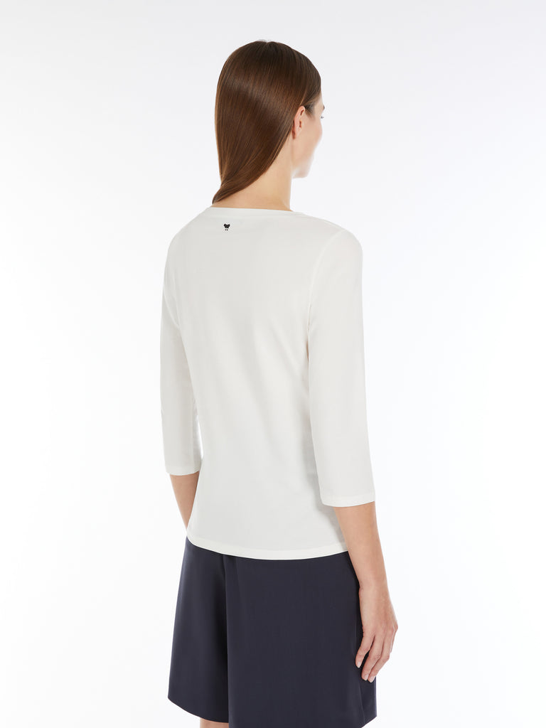 max mara organic cotton jersey t-shirt