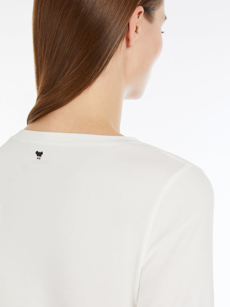 max mara organic cotton jersey t-shirt