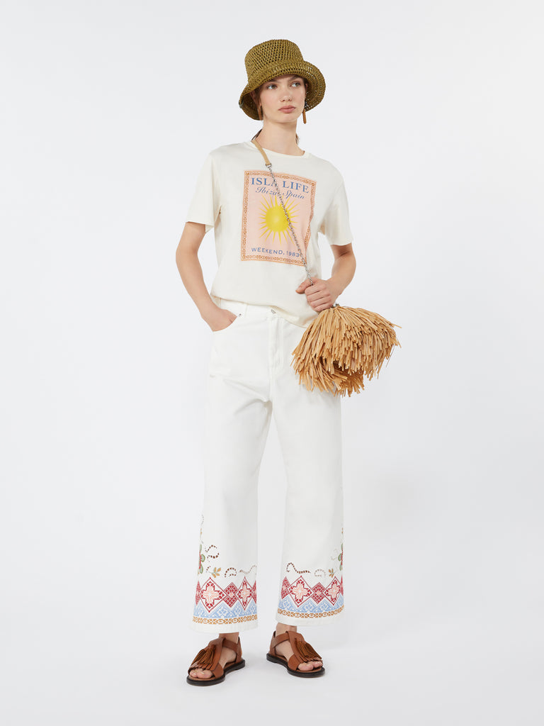 max mara cotton jersey t-shirt