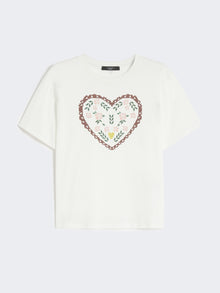 Cotton T-shirt with graphic print