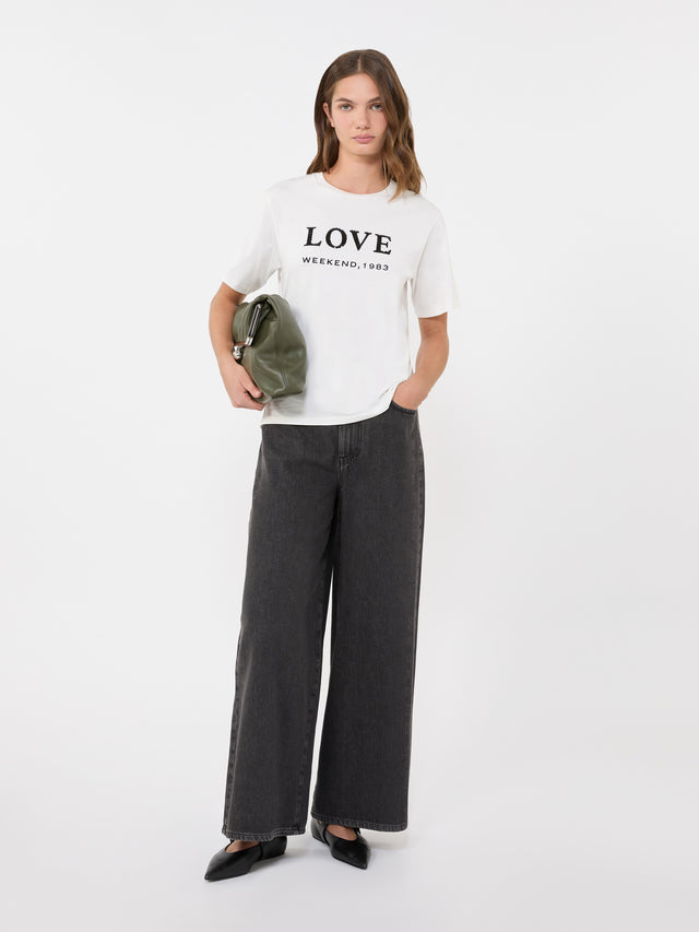 max mara print and embroidery-adorned jersey t-shirt for women