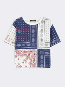 Printed organic cotton T-shirt