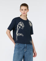 max mara boxy-fit cotton t-shirt for women