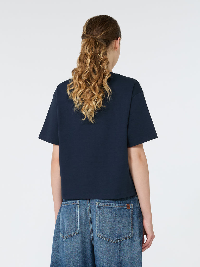 max mara boxy-fit cotton t-shirt