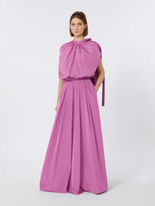 Long Taffeta Skirt for Women - Hydrangea Pink - Max Mara UAE
