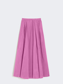 Long Taffeta Skirt for Women - Hydrangea Pink - Max Mara UAE