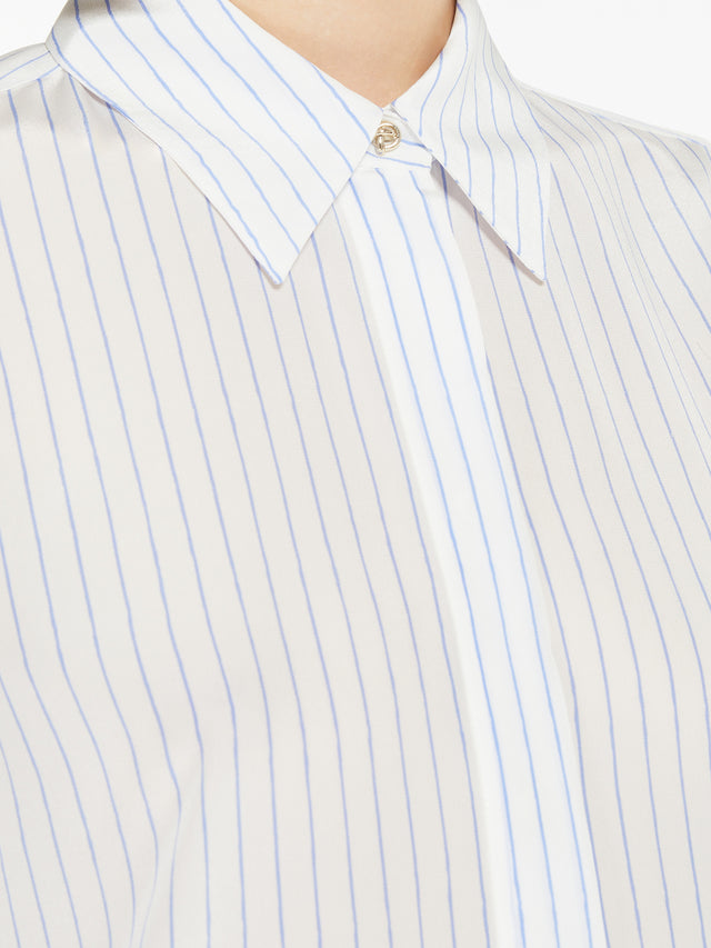 max mara printed crepe de chine shirt for women