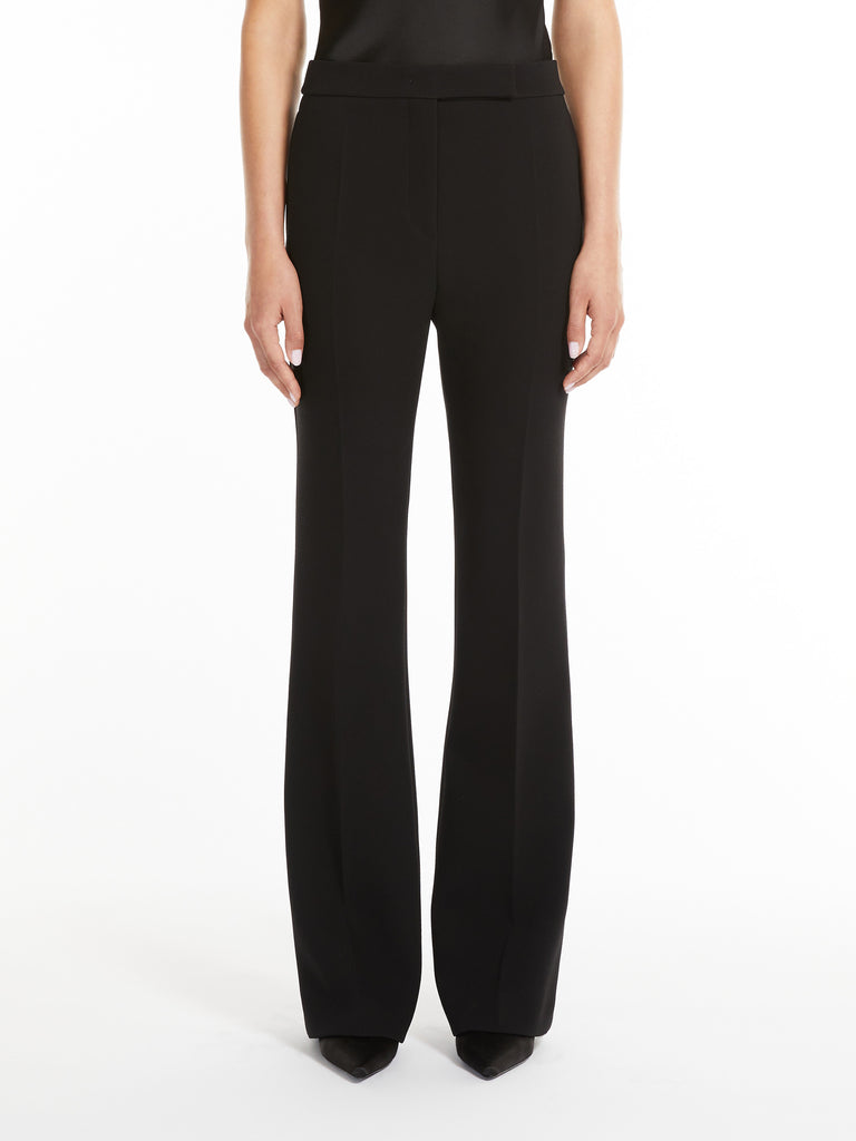 max mara flared sable trousers