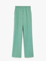 Wool crepe trousers