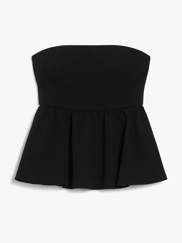 Sablé Bustier Top for Women - Black - Max Mara UAE