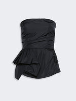 max mara taffeta corset top for women