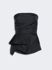 Taffeta Corset Top for Women - Ultramarine - Max Mara UAE