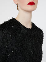 max mara soft-textured cardigan with sequins for women