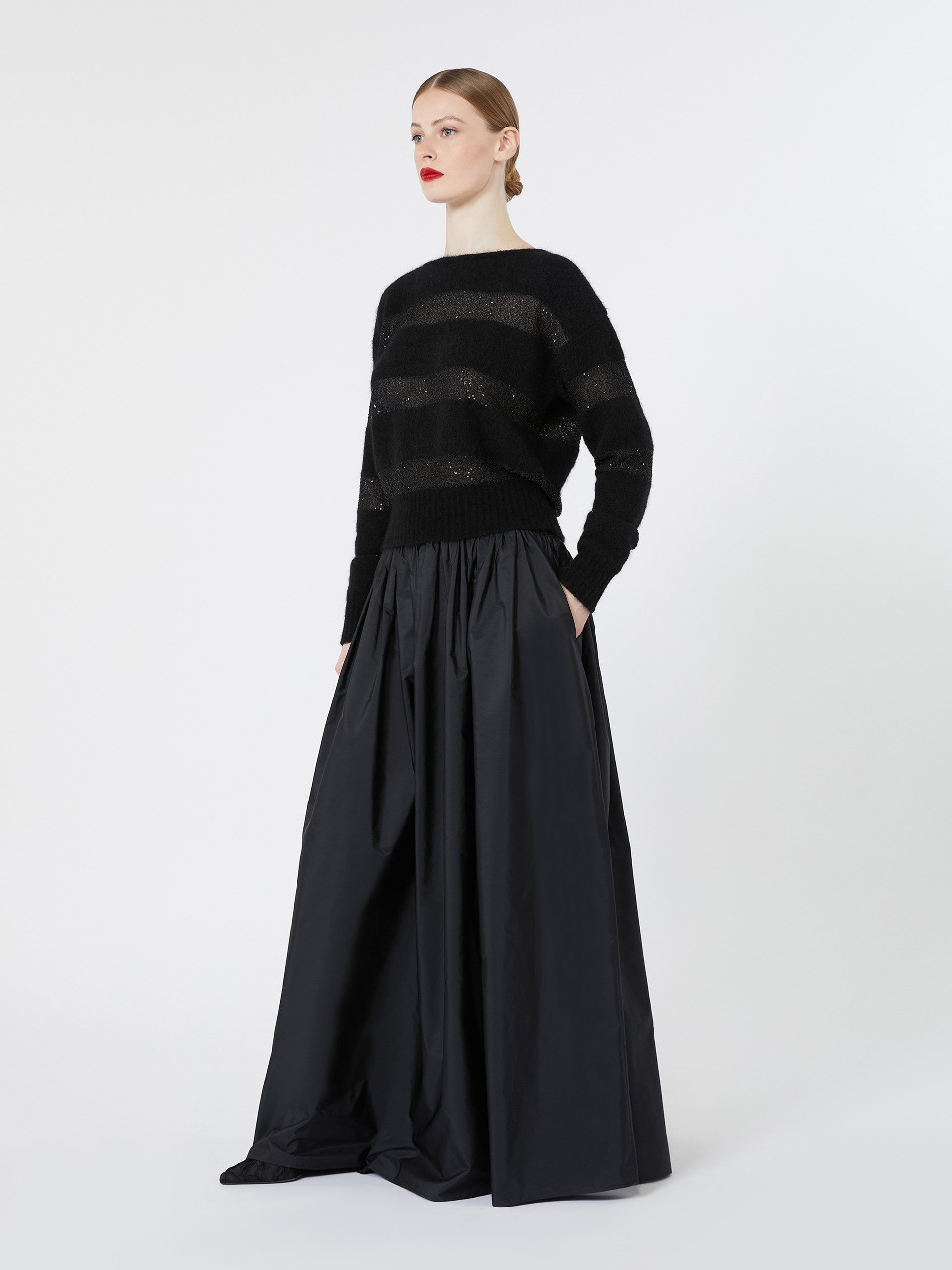 max mara relaxed-fit mohair yarn sweater for women