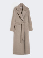 Wool robe coat