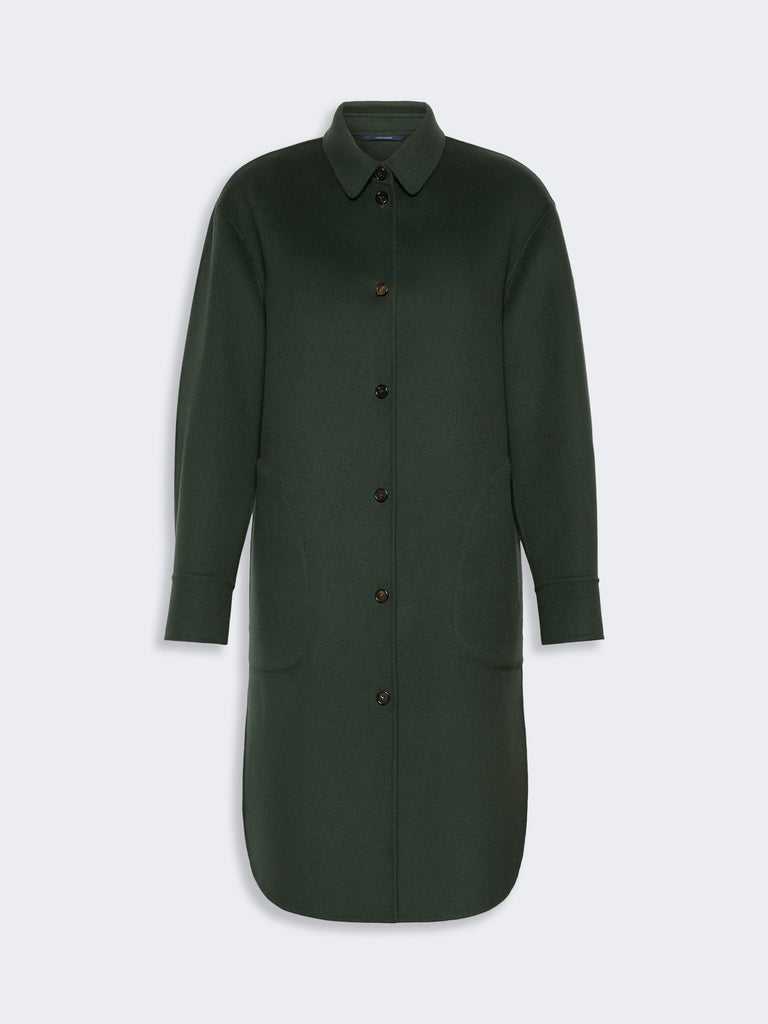 max mara wool drap midi coat