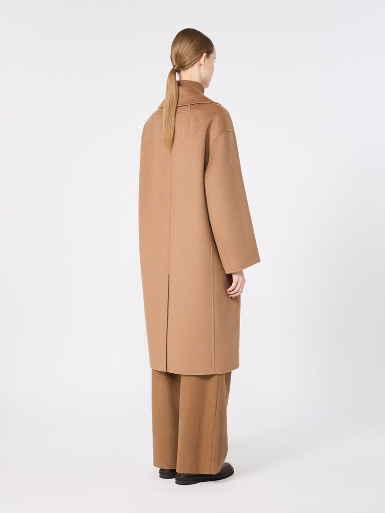 max mara double-breasted wool and cashmere coat