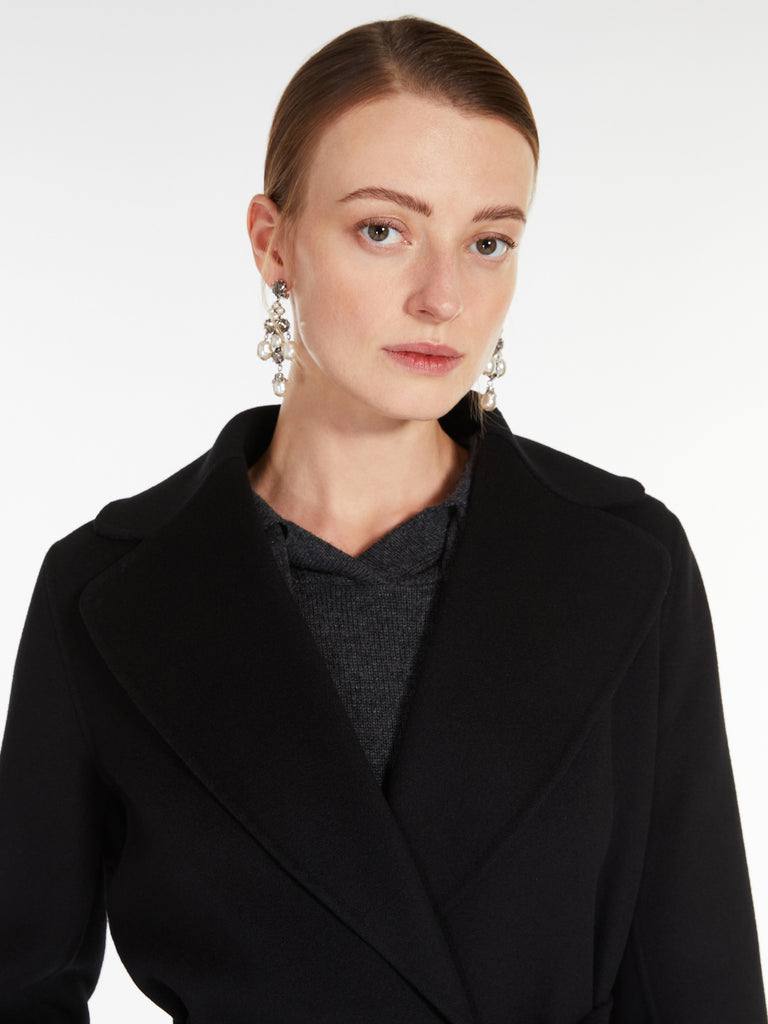 max mara wool drap wrap coat