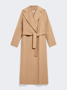 Wool Drap Wrap Coat for Women - Camel - Max Mara UAE