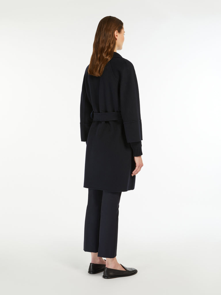 max mara short double-faced wool coat