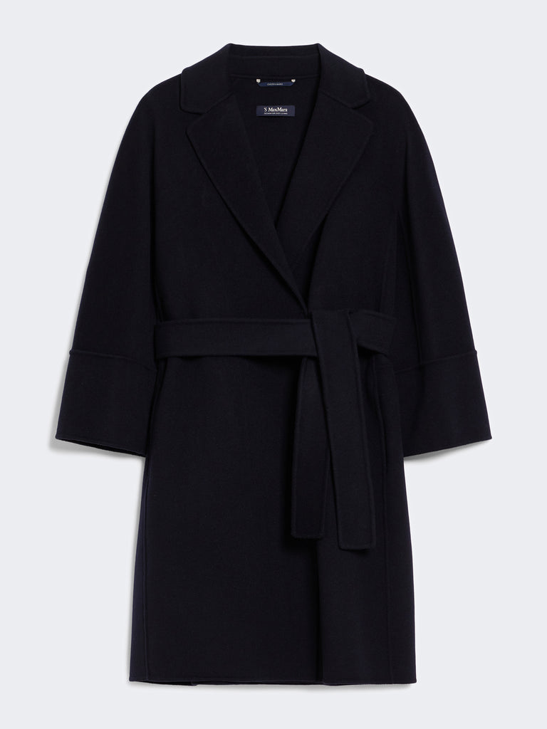 max mara short double-faced wool coat