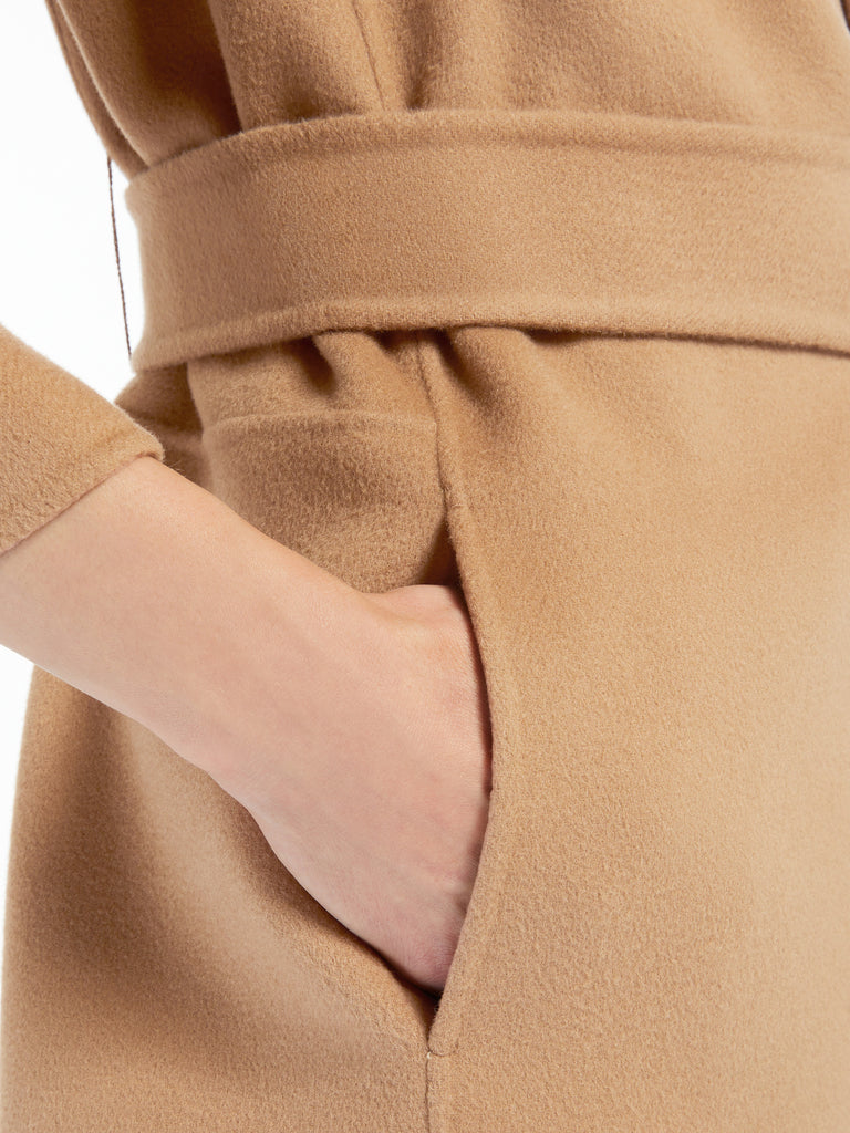 max mara short double-faced wool coat