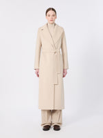 max mara wool broadcloth robe coat for women