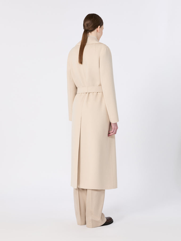max mara wool broadcloth robe coat