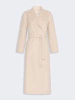 max mara wool broadcloth robe coat for women