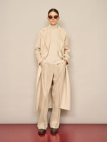 max mara wool broadcloth robe coat for women